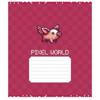 Зошит Школярик 18 аркушів клітинка Фото