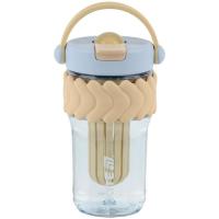 Бутылка для воды Kite 700 мл бежево-блакитний Фото