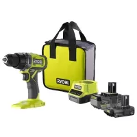 Шуруповерт Ryobi ONE+ RDD18-2C415S 18V, 1х4Ah, 1х1.5Ah, 52Нм, 450/1 Фото
