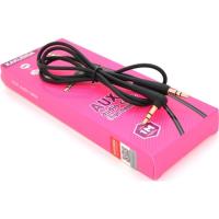 Кабель мультимедийный iKAKU 3.5mm M to 3.5mm M 1.0m black Фото