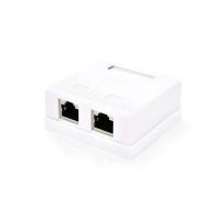 Компьютерная розетка Ritar RJ45x2 FTP, 8P8C, cat.5 Фото