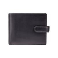 Кошелек Visconti PM102 Leonardo с RFID Black Blue Фото