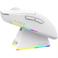 Мишка Ajazz AJ139 V2 MC Wireless/Bluetooth/USB White Фото