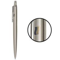 Ручка шариковая Parker JOTTER 17 UKRAINE SS CT BP Флаг желто-синий на кол Фото