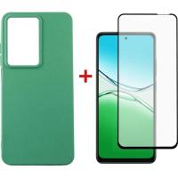 Чохол до мобільного телефона Dengos Oppo A5 4G Case Soft + Glass (Mint) Фото