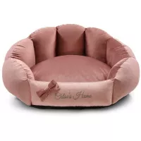 Лежак для тварин Chloe's Home Багамські острови М рожевий Фото