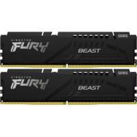 Модуль пам'яті для комп'ютера Kingston Fury (ex.HyperX) DDR5 64GB (2x32GB) 5600 MHz Fury Beast Black Фото