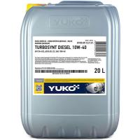 Моторное масло Yuko TURBOSYNT DIESEL 10W-40, API CH-4/SL 20л Фото