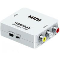 Переходник Voltronic HDMI F to 3xRCA F AV 720P/1080P white Фото