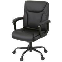 Офисное кресло Аклас Ливар TILT 10002M Черный (PU Black) Фото