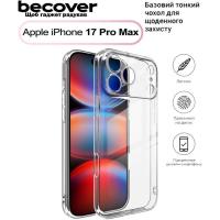 Чехол для мобильного телефона BeCover Apple iPhone 17 Pro Max Transparent Фото