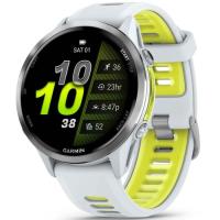 Смарт-годинник Garmin Forerunner 970, Whitestone/Amp Yellow, GPS Фото