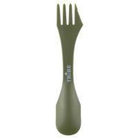 Ложка-виделка туристична Tribe Spork пластикова olive Фото