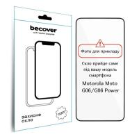 Стекло защитное BeCover Motorola Moto G06 / G06 Power 4G Black Фото