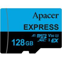 Карта памяти Apacer 128GB microSDXC class 10 UHS-I U3 V30 A1 Express Фото