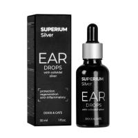 Капли для животных Superium Сильвер ушные с коллоидным серебром для кошек и со Фото