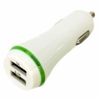 Зарядний пристрій Patron 2xUSB 2A/1A white Фото