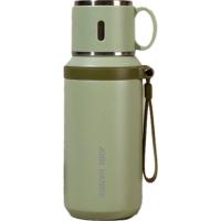 Термос Merlion з чашкою 0,6 л, зелений Фото