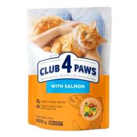 Сухий корм для кішок Club 4 Paws Преміум з лососем 900 г Фото