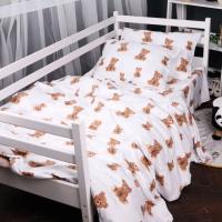 Постельное белье MirSon 017 Teddy Фланель 2x143x210 Семейный Фото