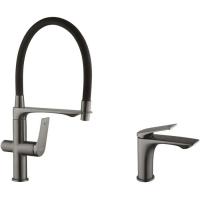 Смеситель Kroner Graz-GRP03815 + змішувач Graz-GRP010 Фото