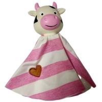 Игрушка для собак MISOKO&CO Коровка разноцветная 18.5 см Фото