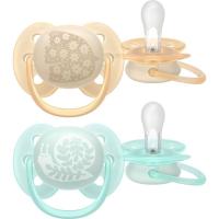 Пустушка Philips AVENT Ultra Soft 0-6 місяців 2 шт Фото