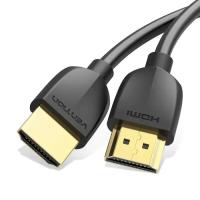 Кабель мультимедийный Vention HDMI M to HDMI M 0.5m 4K60Hz black Фото
