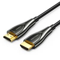 Кабель мультимедийный Vention HDMI M to HDMI M 30.0m 4K60Hz fiber optic black Фото