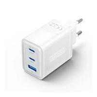 Зарядний пристрій Vention 2xUSB-C PD65W + 1xUSB QC3.0 60W GaN white Фото