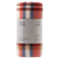 Плед Ardesto Fleece 100% полиэстер, клеточка, бело-коричневый 1 Фото