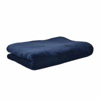 Плед Bergamo Fancy темно-синий 130 х 180 см Фото