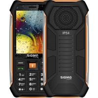 Мобильный телефон Sigma X-style 323 RAIN Black-Orange Фото