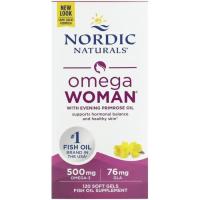 Витаминно-минеральный комплекс Nordic Naturals Омега для женщин с маслом примулы вечерней, вкус л Фото