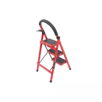 Драбина Voltronic 80см, до 150кг, 3 сходинки з гумовими килимками, м Фото