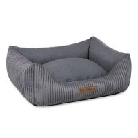 Лежак для животных Pet Fashion DEVID 62х50х19 см темно-серый Фото