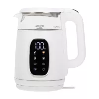Електрочайник Adler AD 1305 white silver Фото