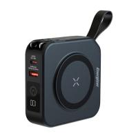 Батарея універсальна Energizer Magnetic Wireless 10000mAh 20W PD, AC зарядка, QI/ Фото