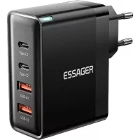 Зарядний пристрій Essager 2xUSB-C + 2xUSB 100W Фото