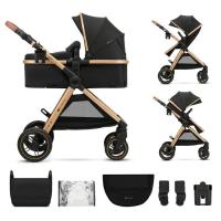 Коляска Kinderkraft 2 в 1 Esme Black (KSESME00BLK2000) Фото
