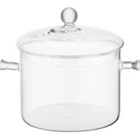 Кастрюля Ardesto Black Mars 2л, боросилікатне скло Фото