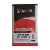 Трансмиссионное масло AXXIS 80W-90 GL-4/GL-5 4л Фото