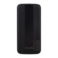 Батарея універсальна AWEI 10000mAh P20K, 12W, Black Фото