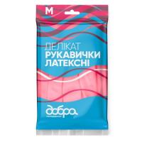 Рукавички господарські Добра Господарочка Латексні Делікат Розмір M Фото