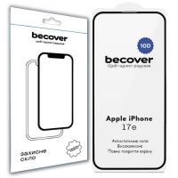 Скло захисне BeCover 10D Apple iPhone 17e Black Фото