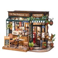 Конструктор Robotime Rolife деревянный 3D Ресторан Tipsy Фото