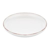 Тарелка Ardesto Lazio, 20.5см, кераміка, білий Фото