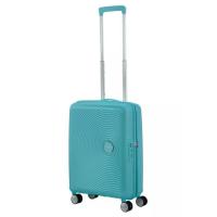 Чемодан American Tourister Soundbox 35.5/41 л бірюзова Фото
