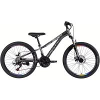 Велосипед Space 24" PHAETON DD FR рама-11" AL 2026 графітовий Фото