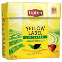 Чай Lipton Yellow Label листовой 100 г Фото